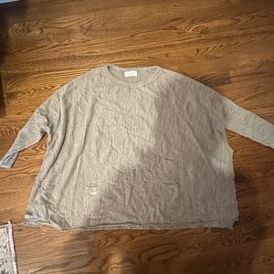 Gray Women's Tunic Top